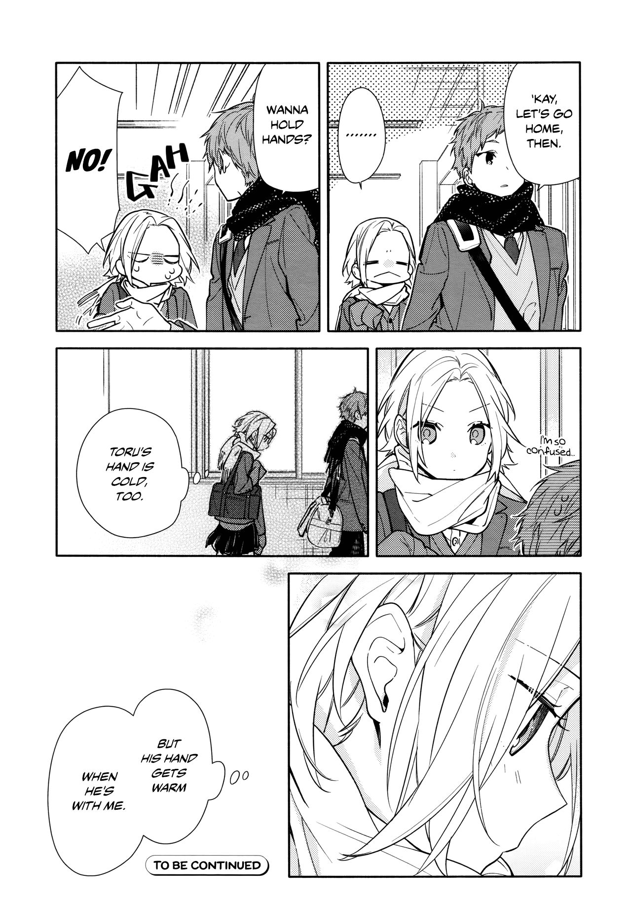 Horimiya, chapter 116