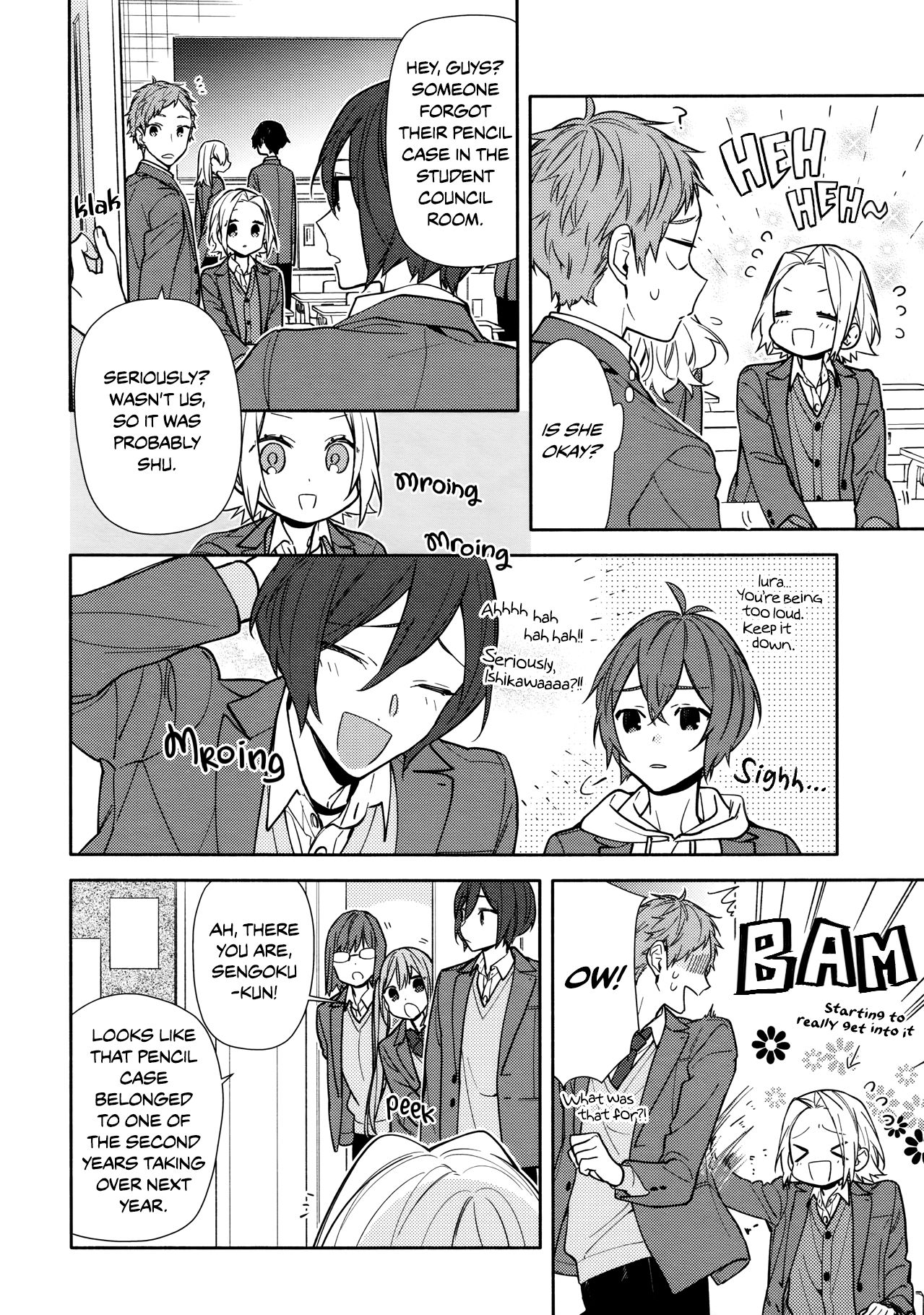 Horimiya, chapter 116