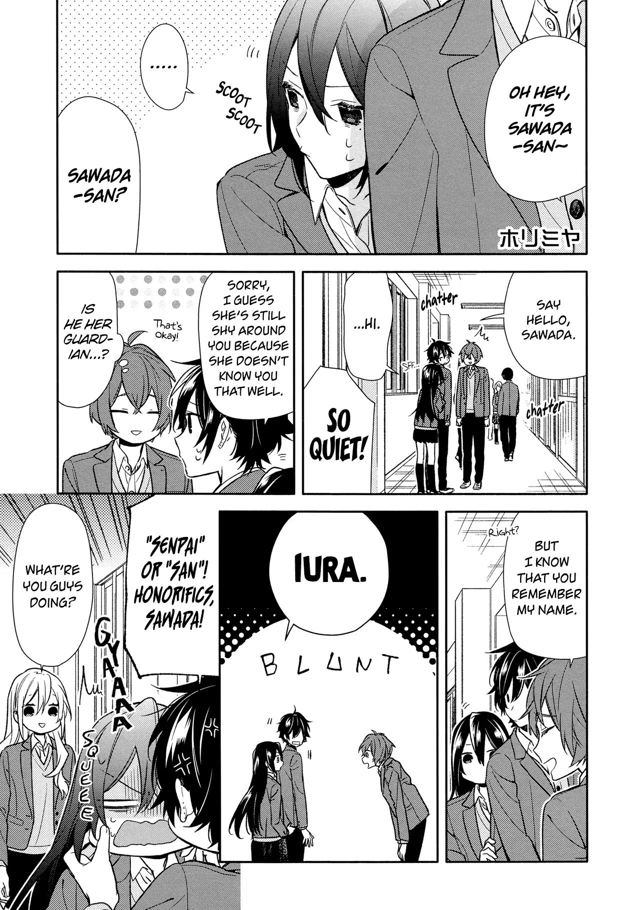 Horimiya, chapter 92