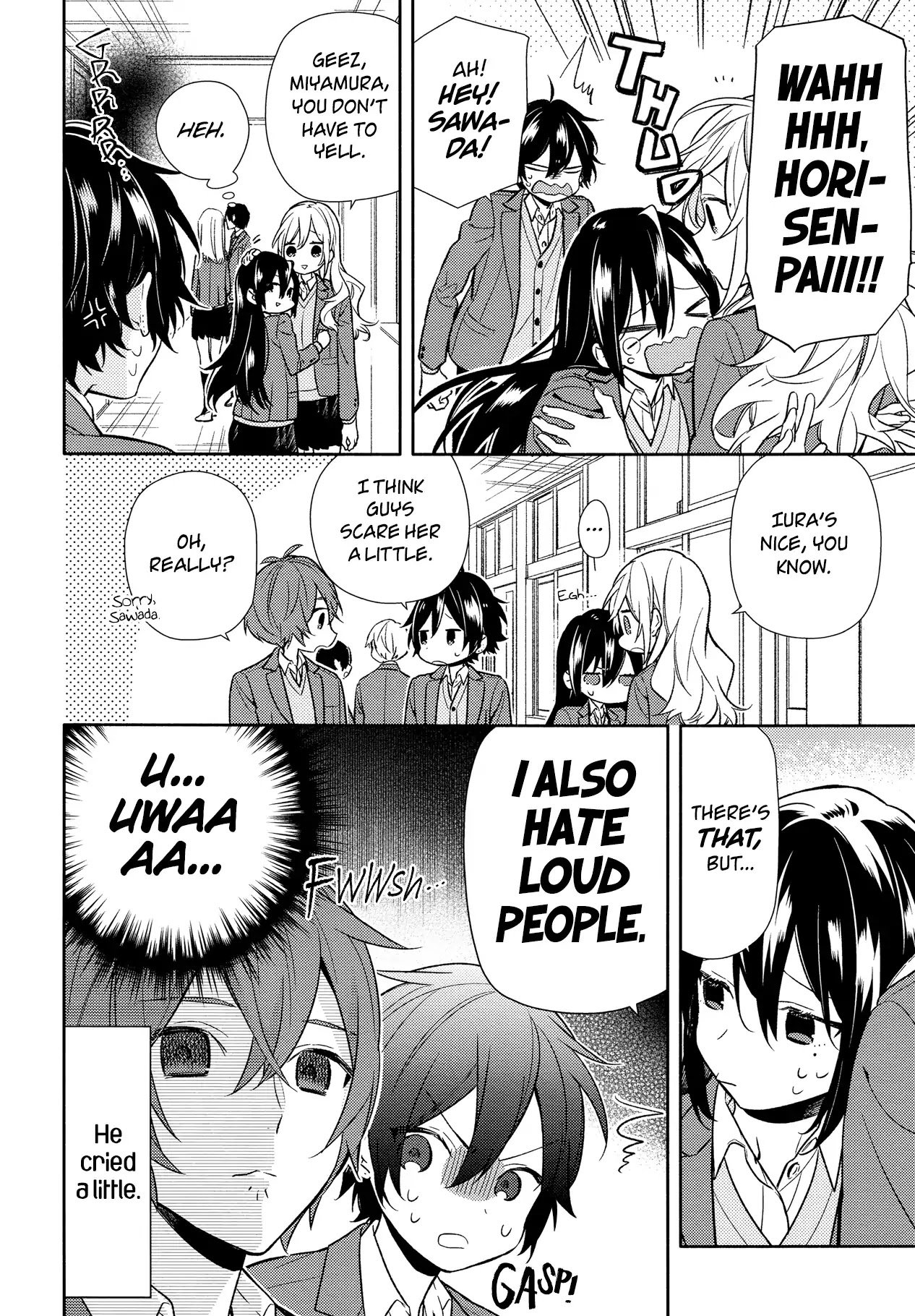 Horimiya, chapter 92