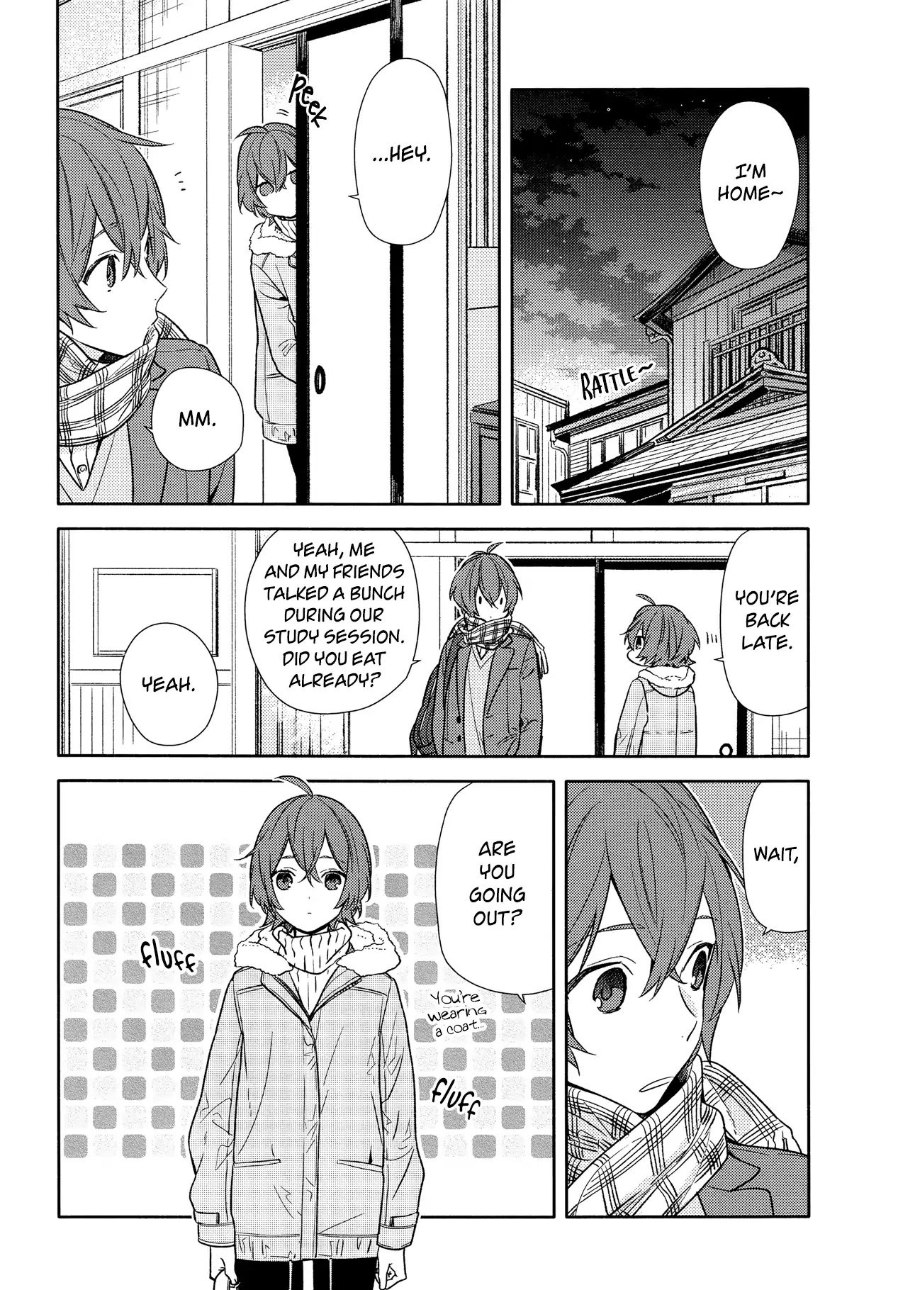 Horimiya, chapter 92