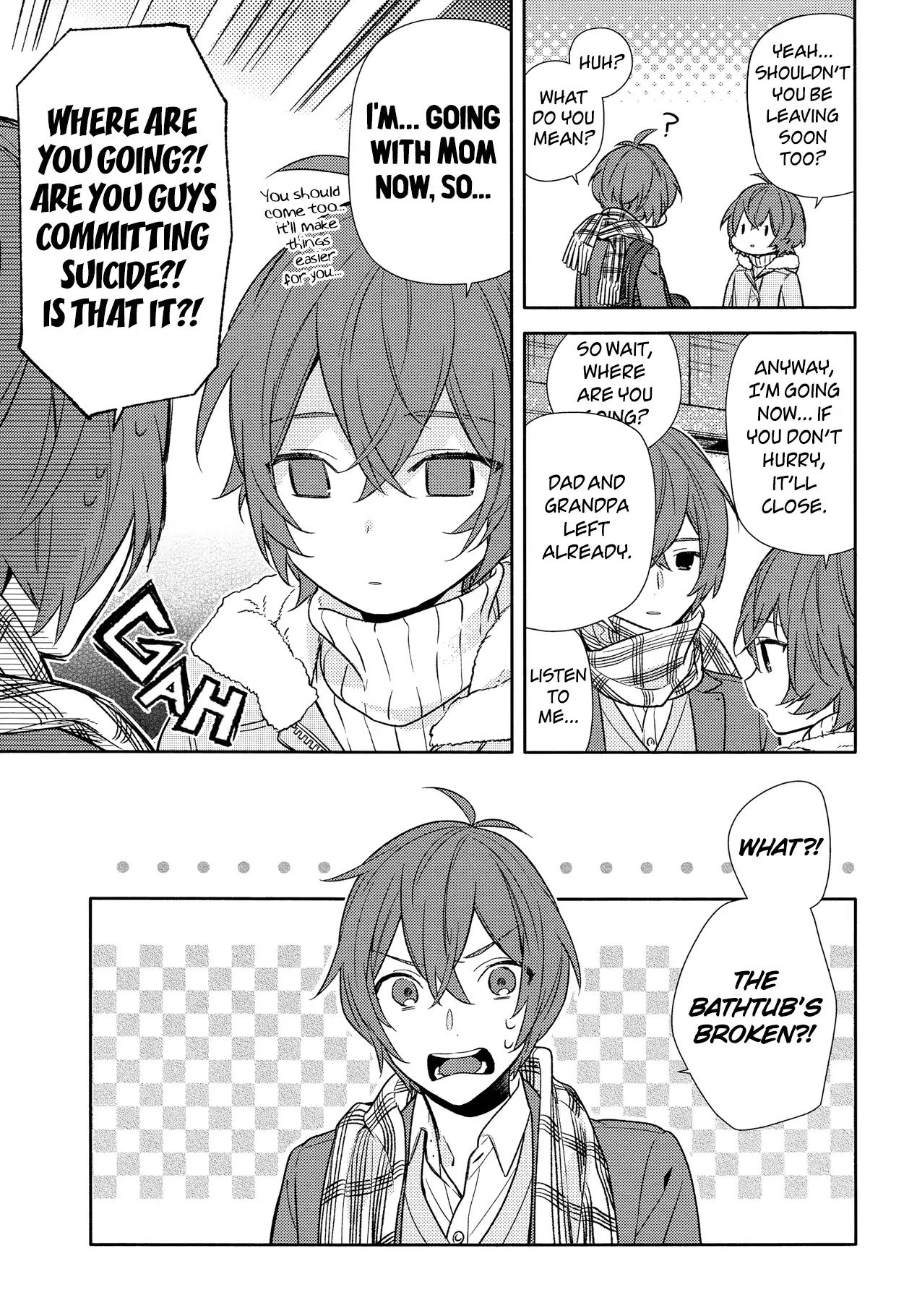 Horimiya, chapter 92