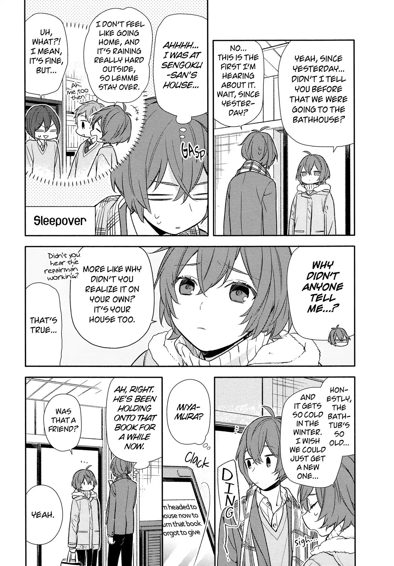 Horimiya, chapter 92