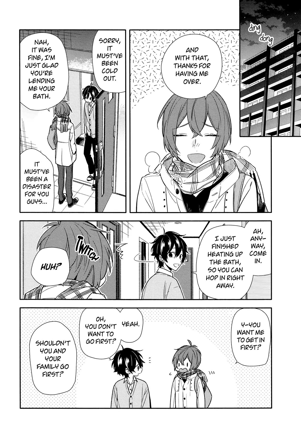 Horimiya, chapter 92