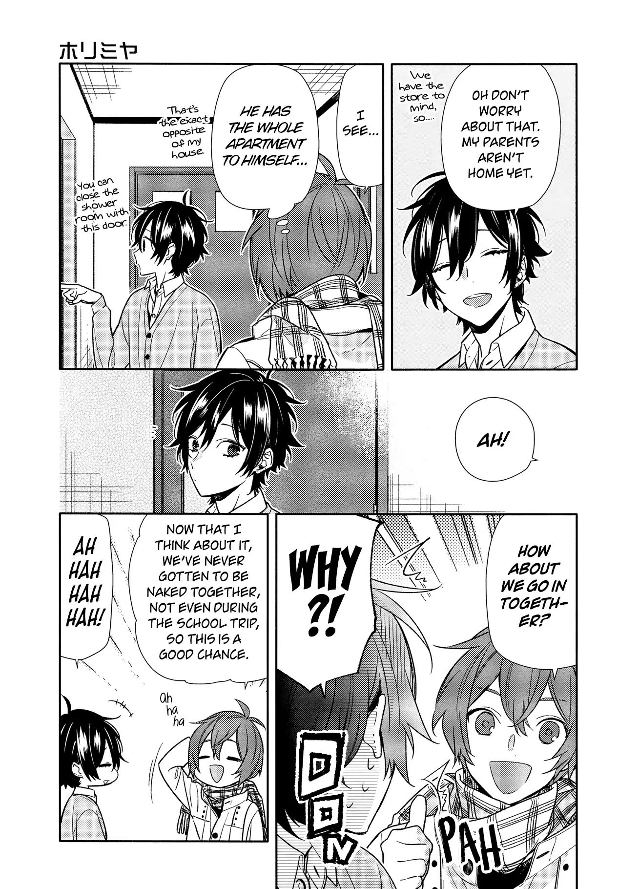 Horimiya, chapter 92