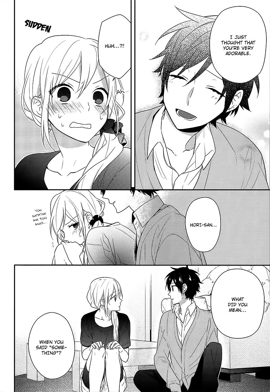 Horimiya, chapter 31