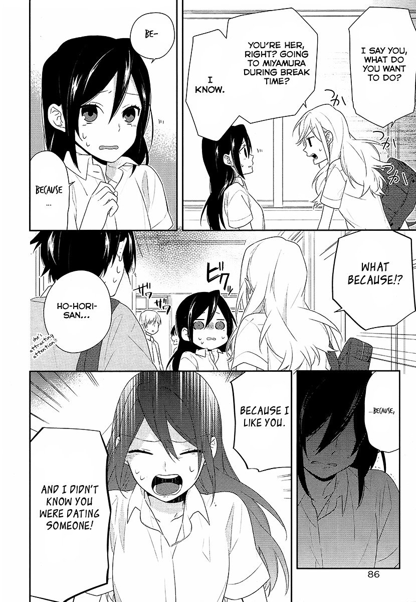 Horimiya, chapter 29