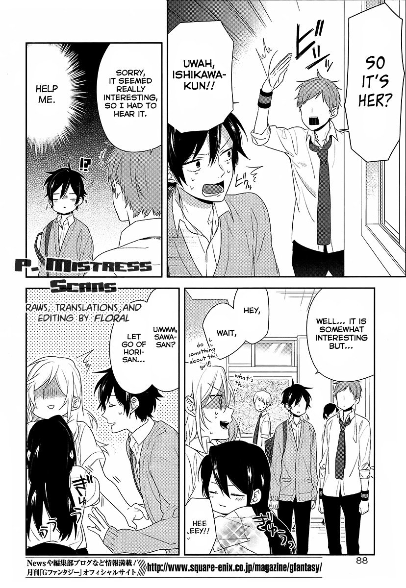 Horimiya, chapter 29