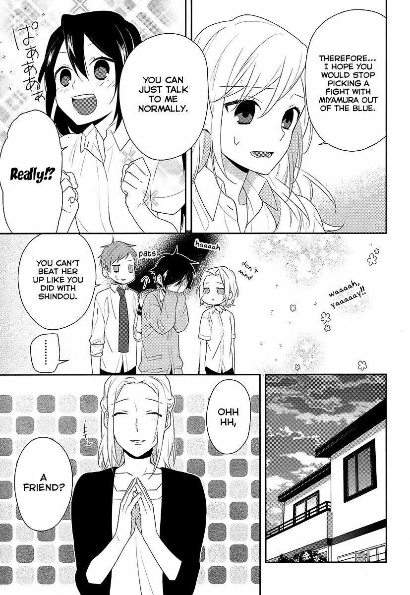 Horimiya, chapter 29