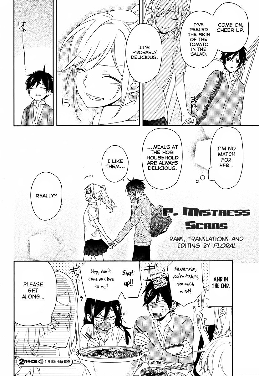 Horimiya, chapter 29