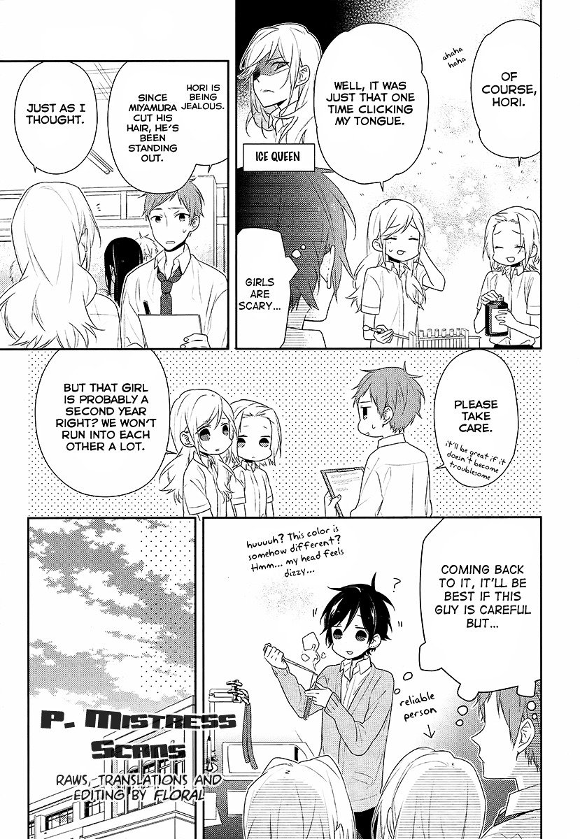 Horimiya, chapter 29