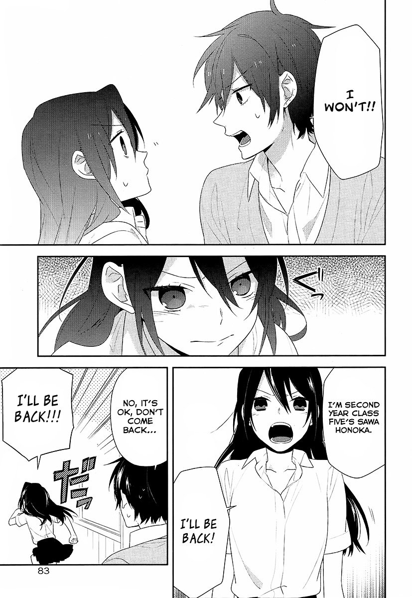 Horimiya, chapter 29