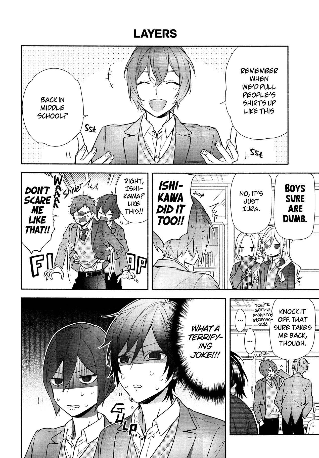 Horimiya, chapter 97