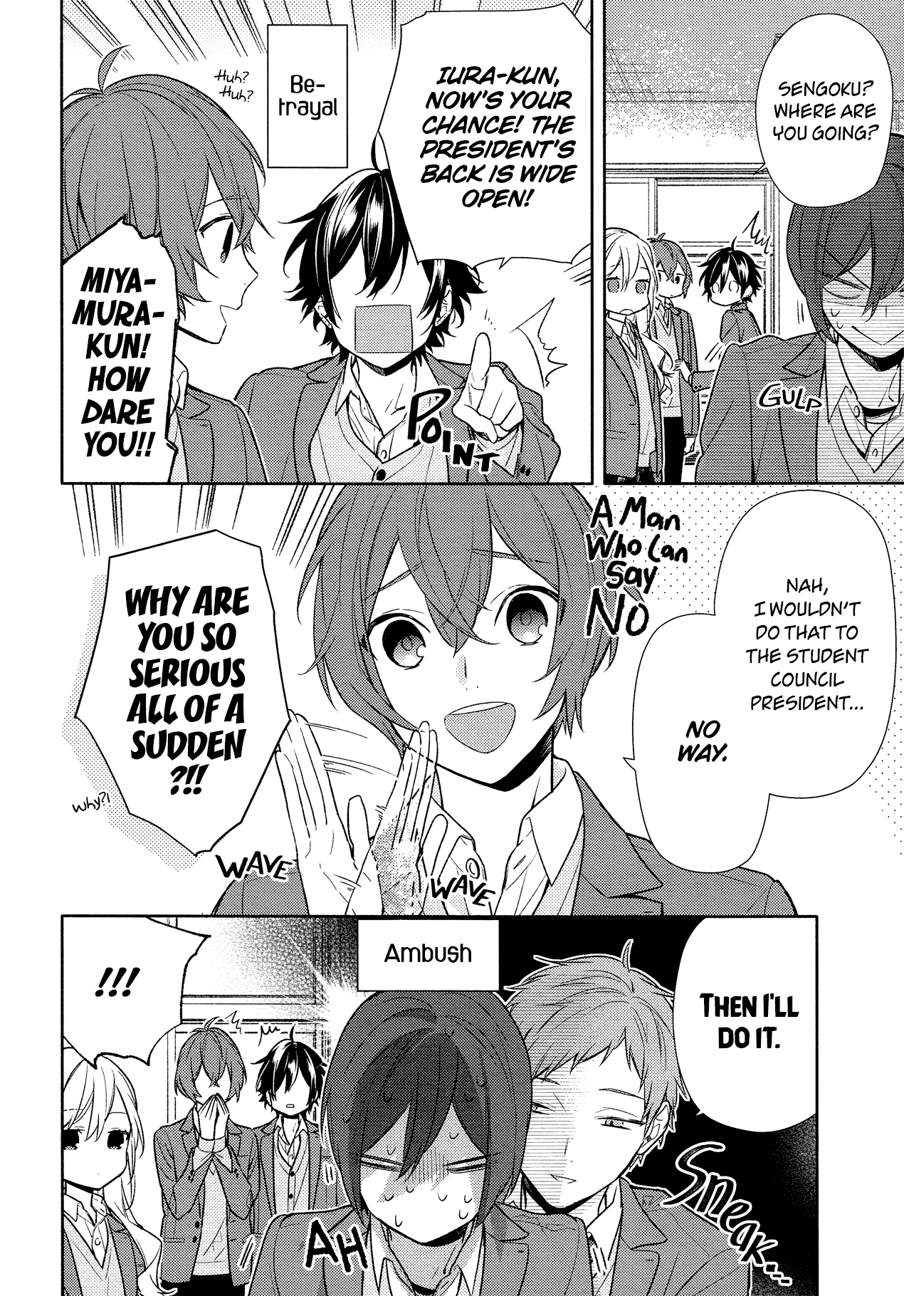 Horimiya, chapter 97