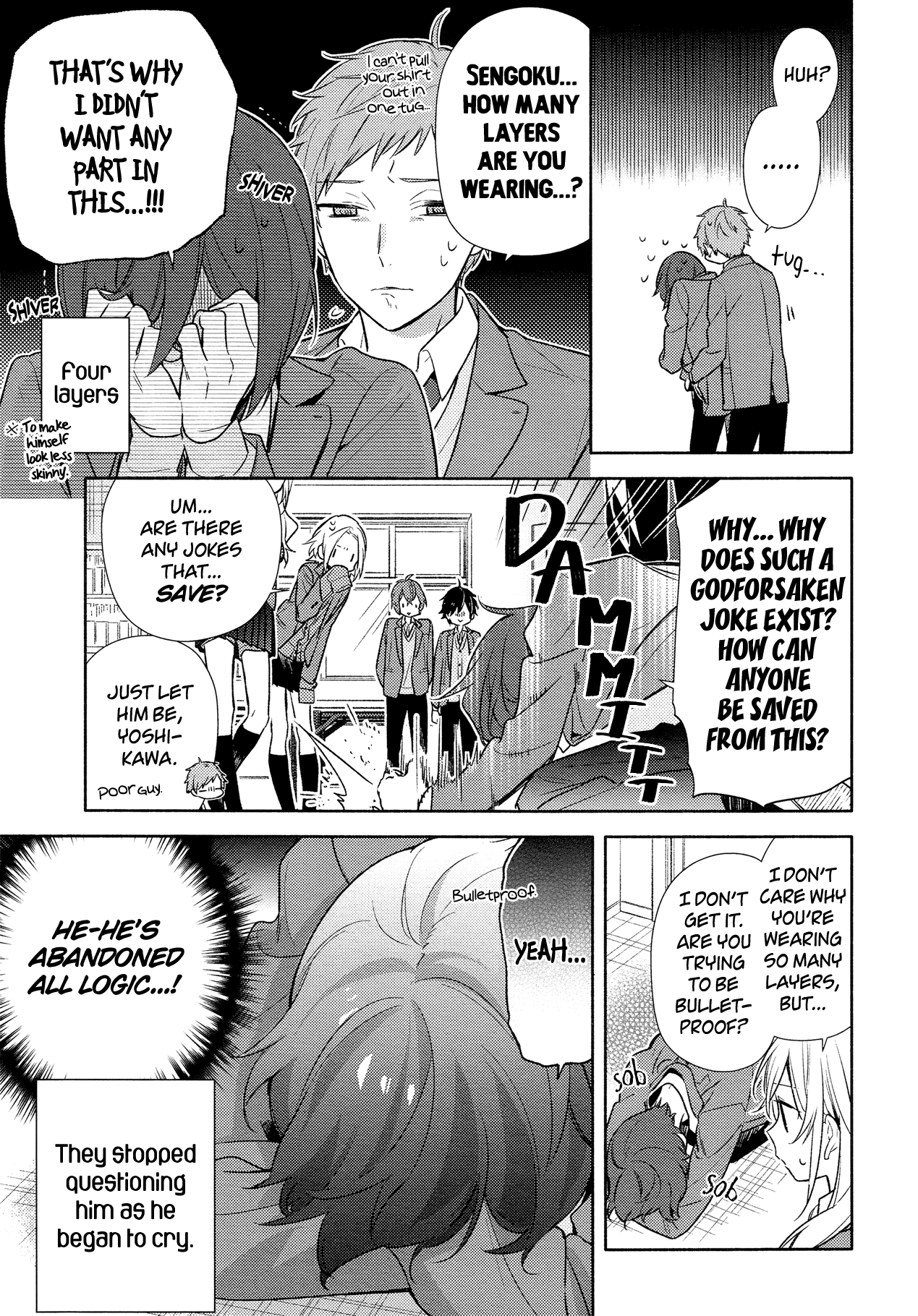 Horimiya, chapter 97