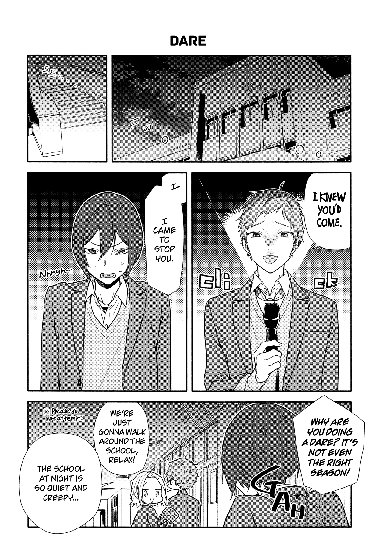 Horimiya, chapter 97