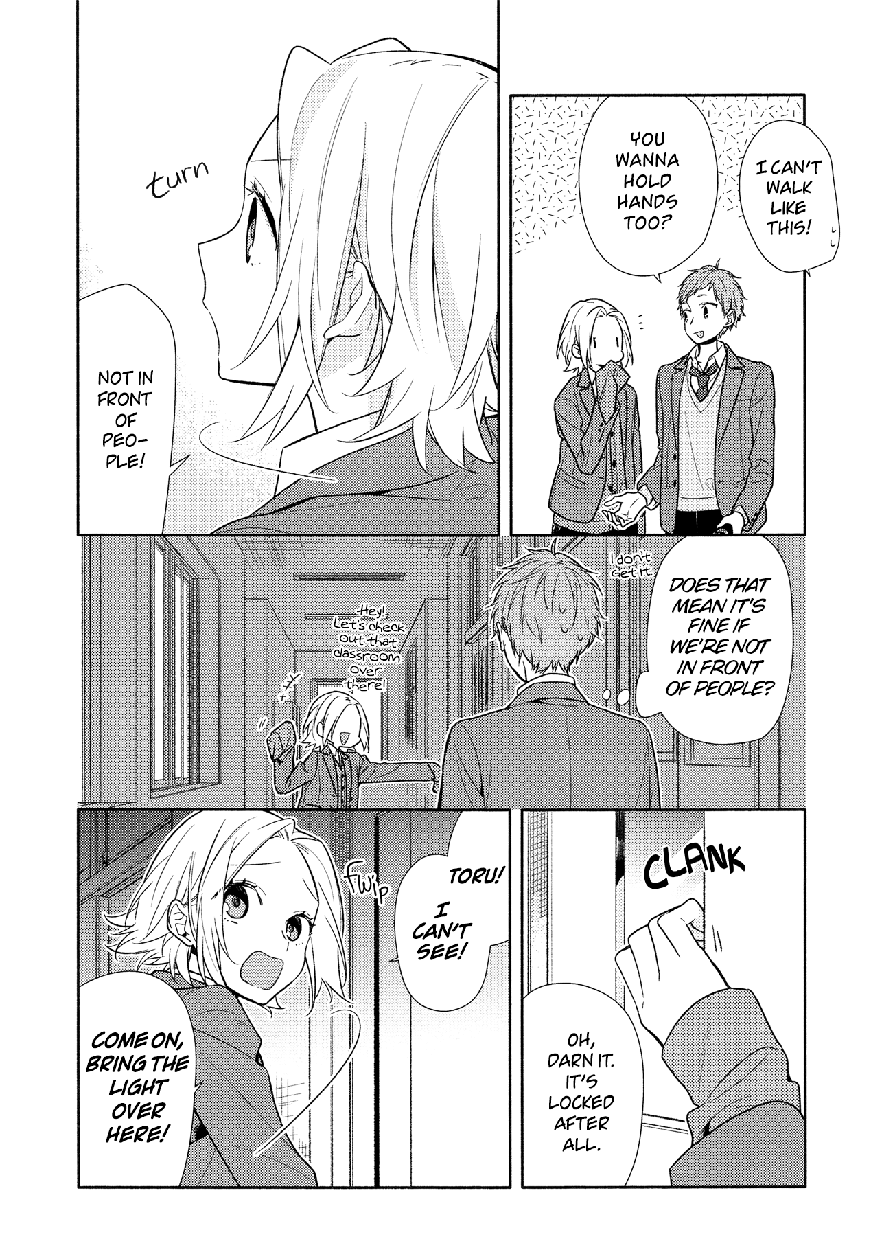 Horimiya, chapter 97