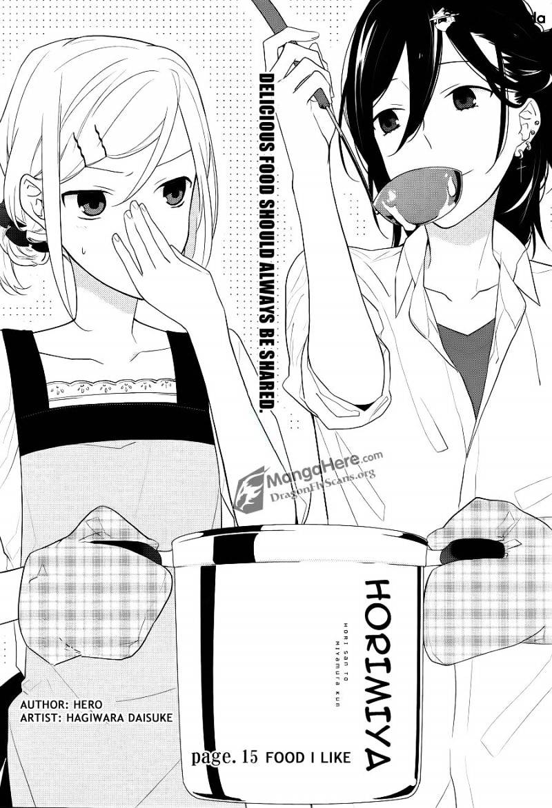 Horimiya, chapter 15