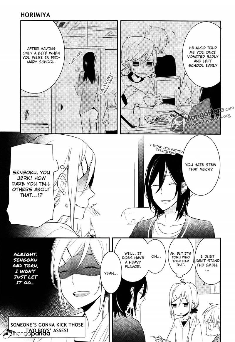 Horimiya, chapter 15