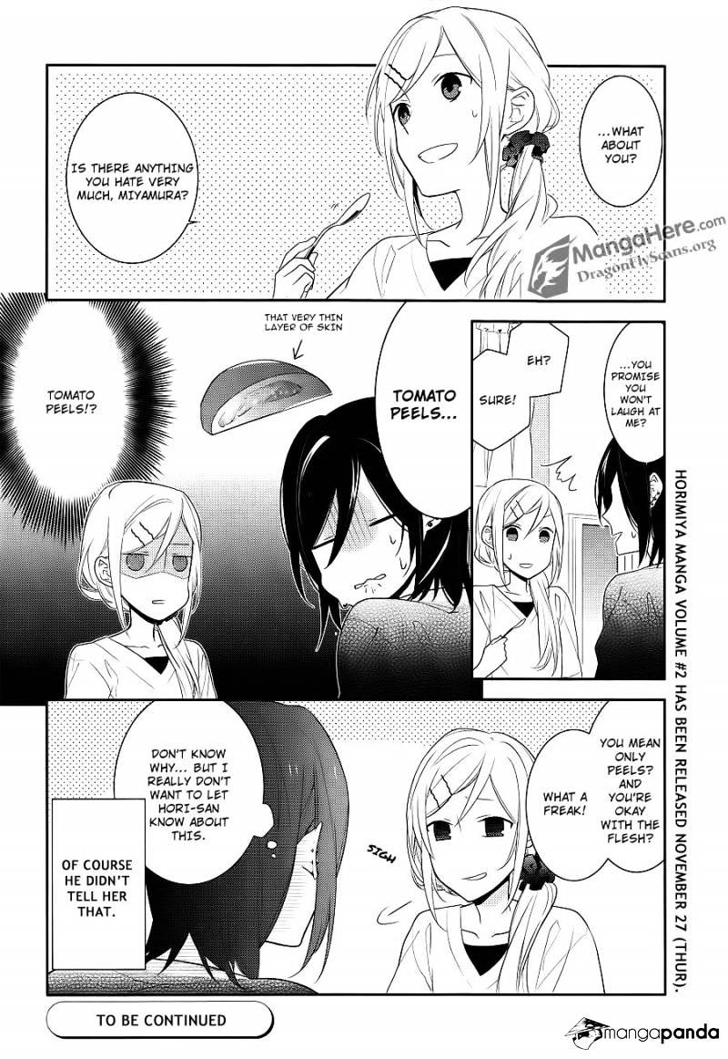 Horimiya, chapter 15