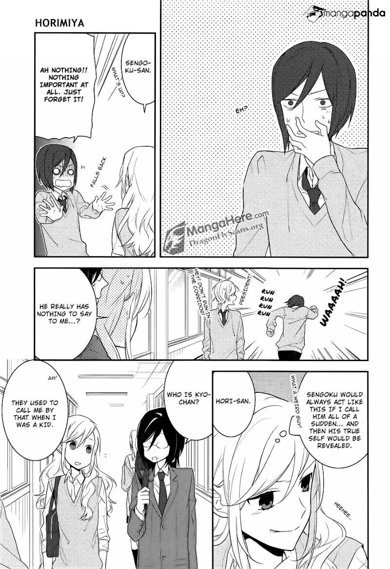 Horimiya, chapter 15