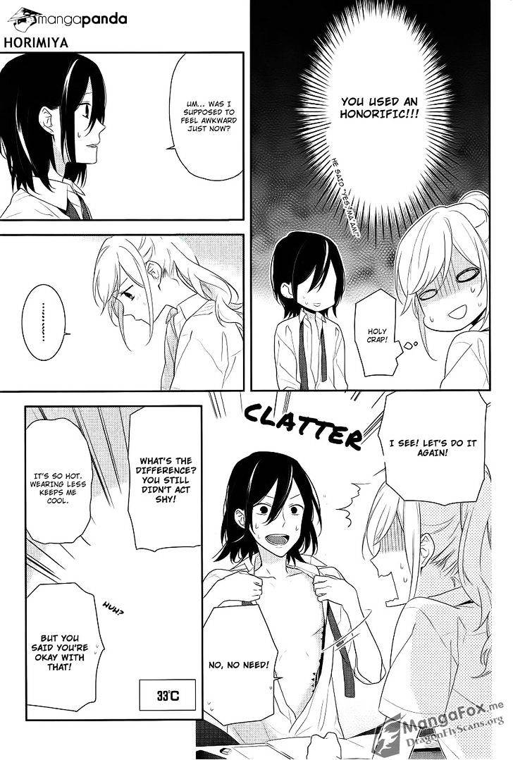 Horimiya, chapter 17