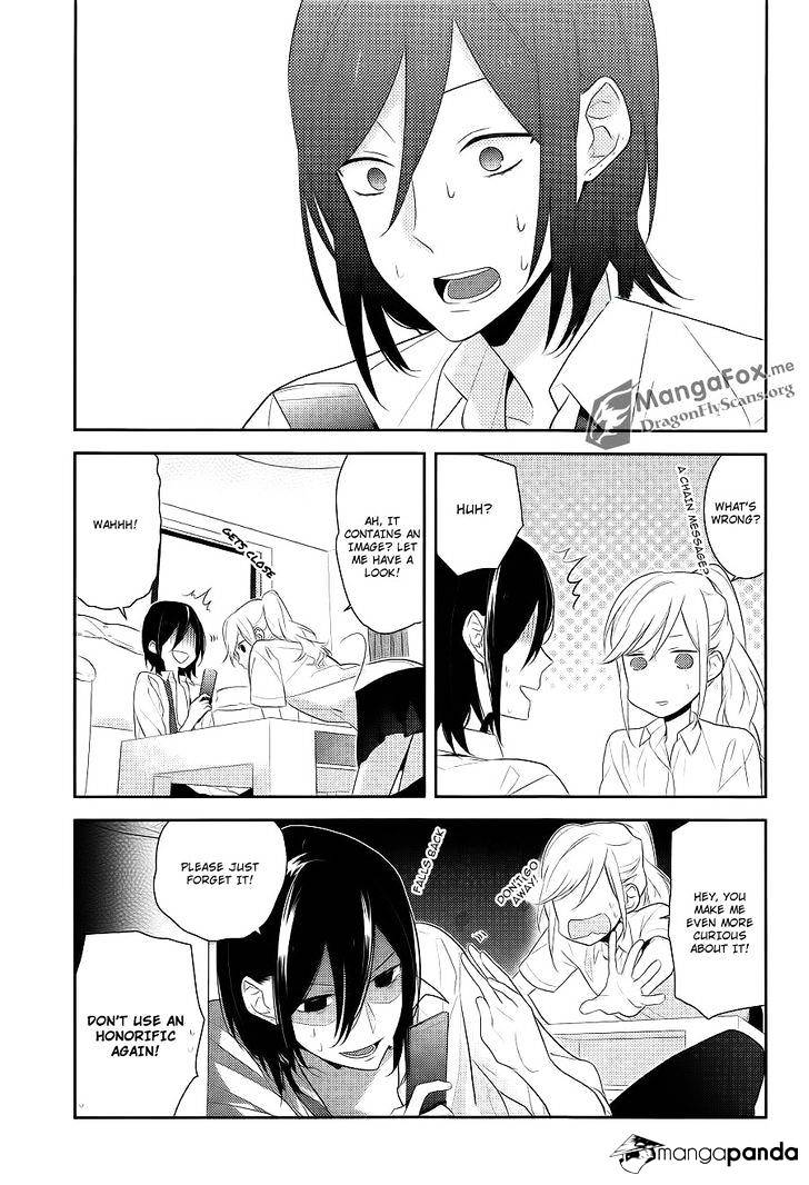 Horimiya, chapter 17