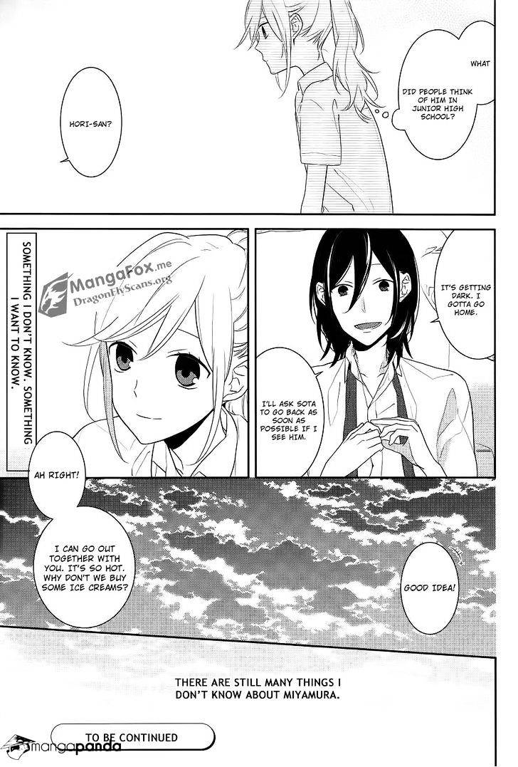 Horimiya, chapter 17