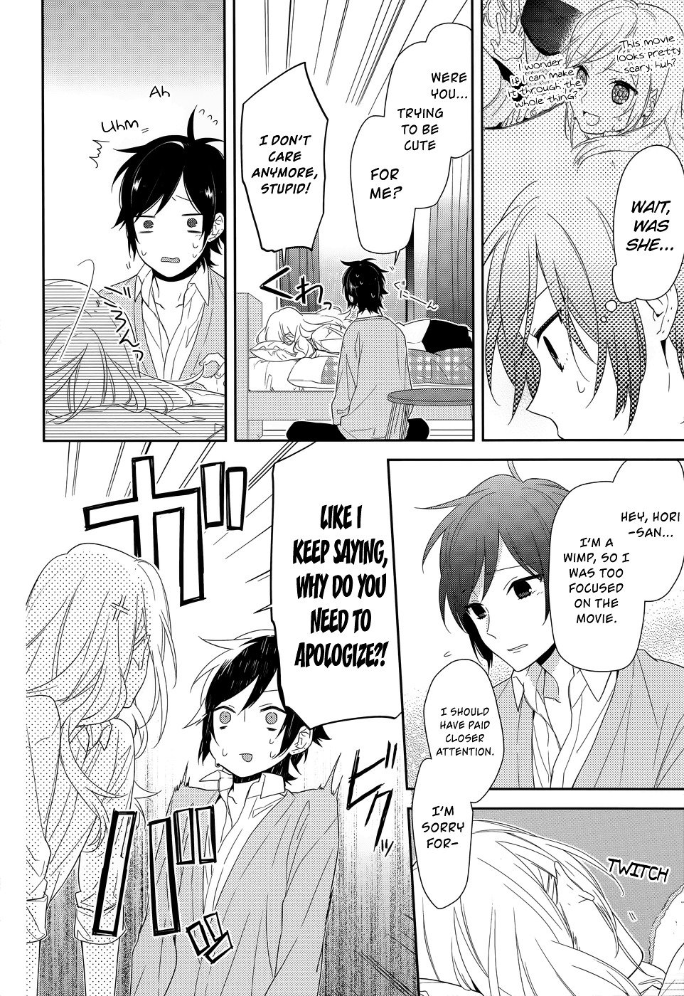 Horimiya, chapter 37