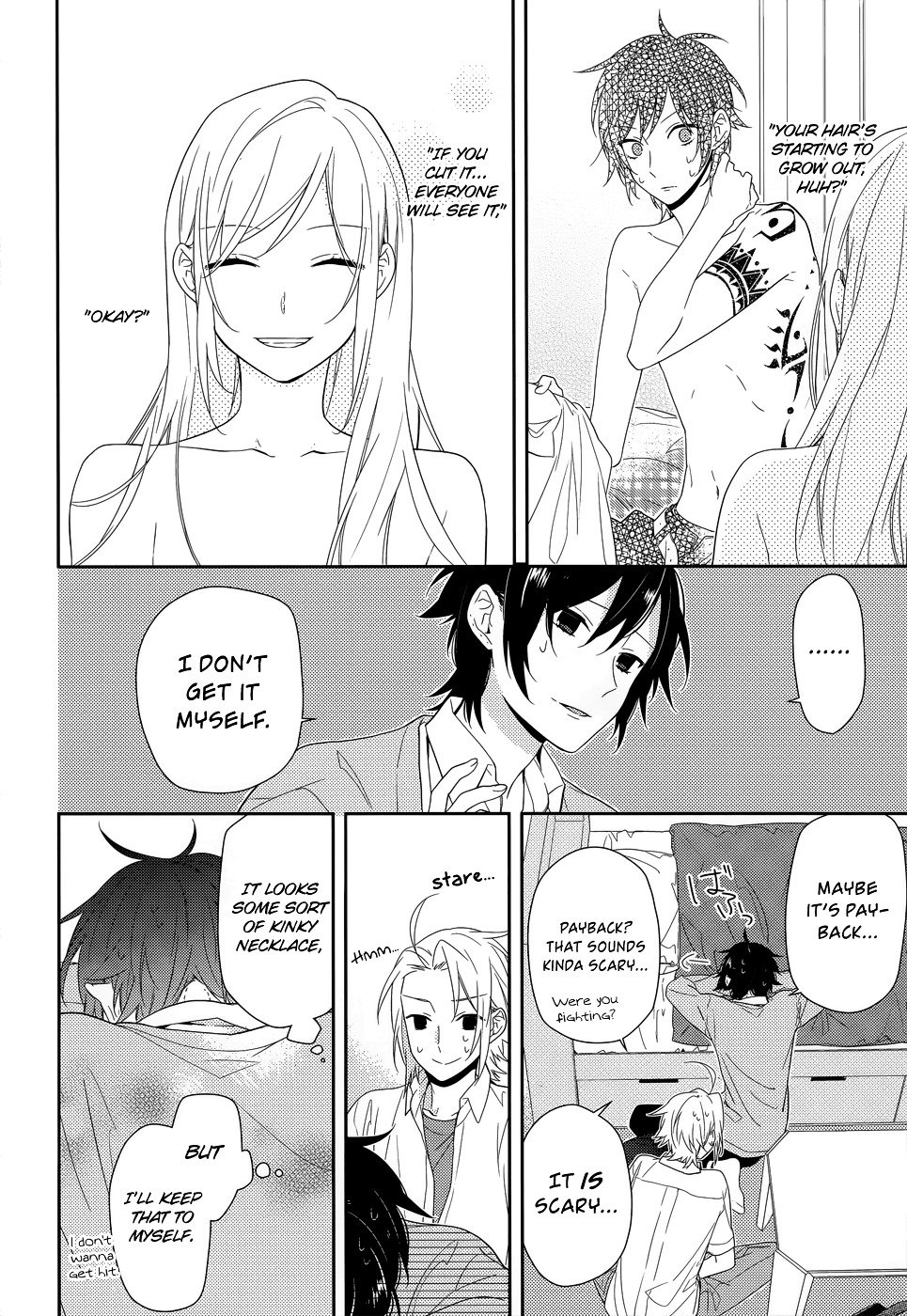 Horimiya, chapter 37