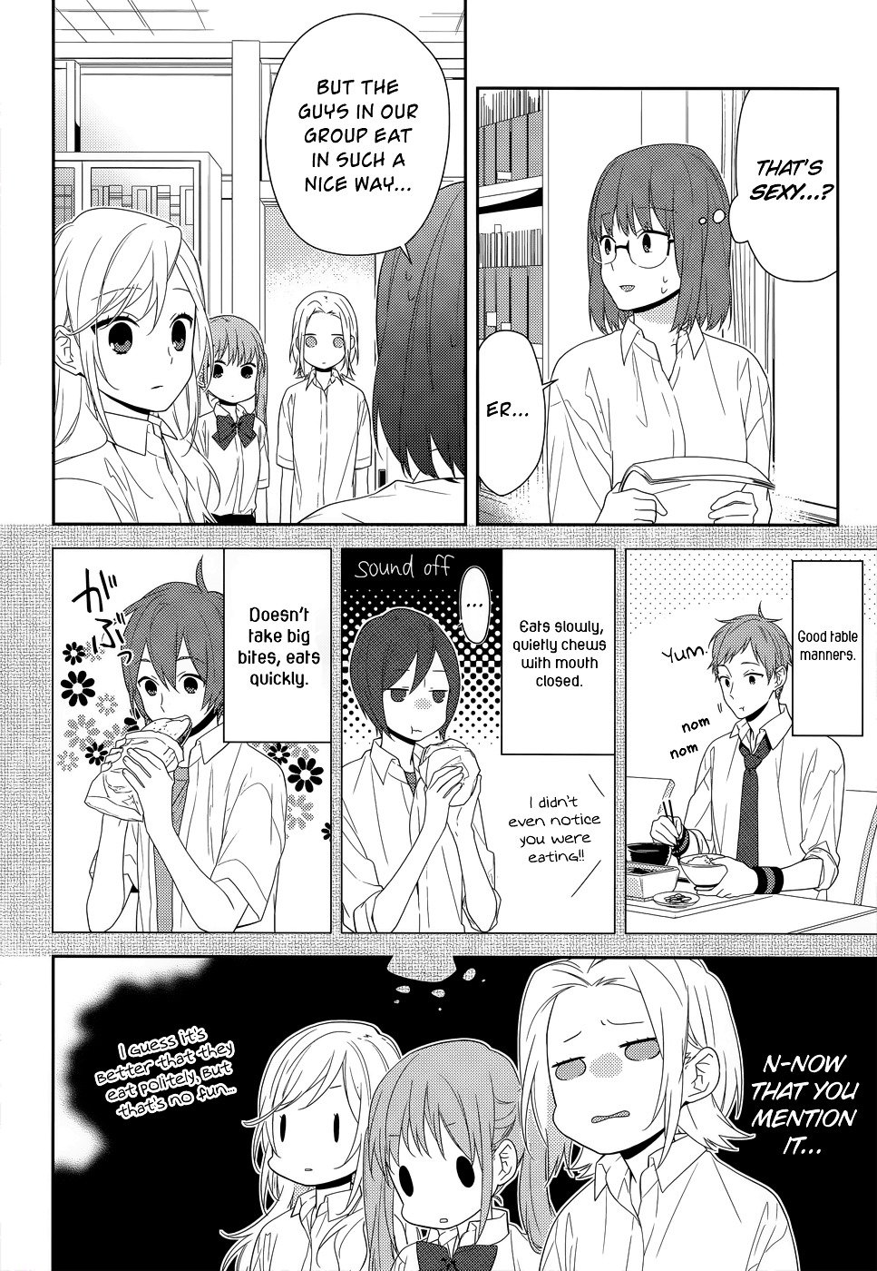 Horimiya, chapter 37