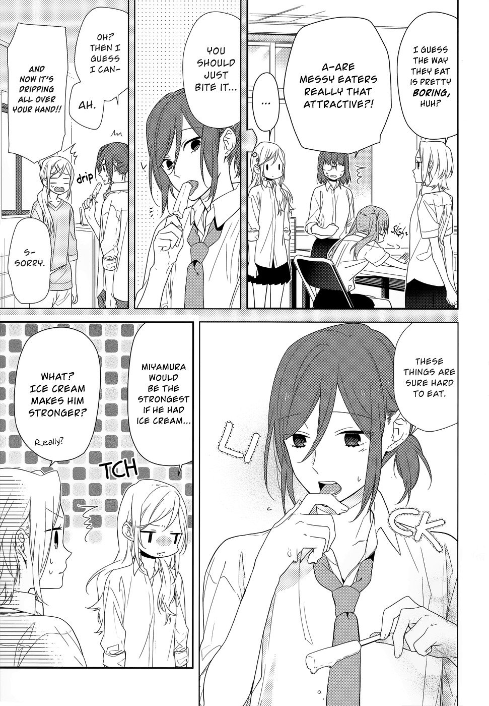 Horimiya, chapter 37