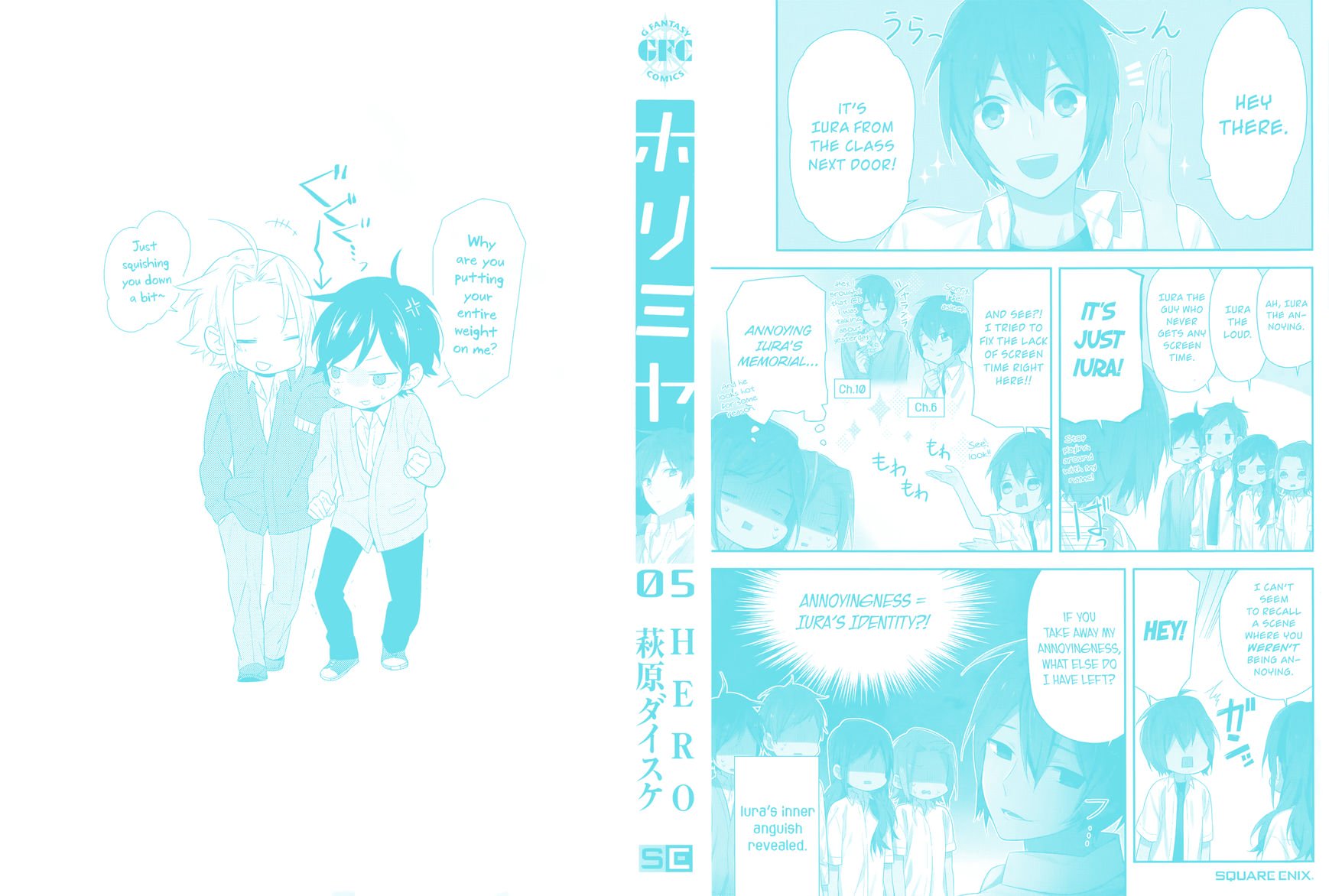 Horimiya, chapter 34.5