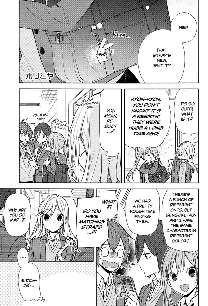 Horimiya, chapter 99