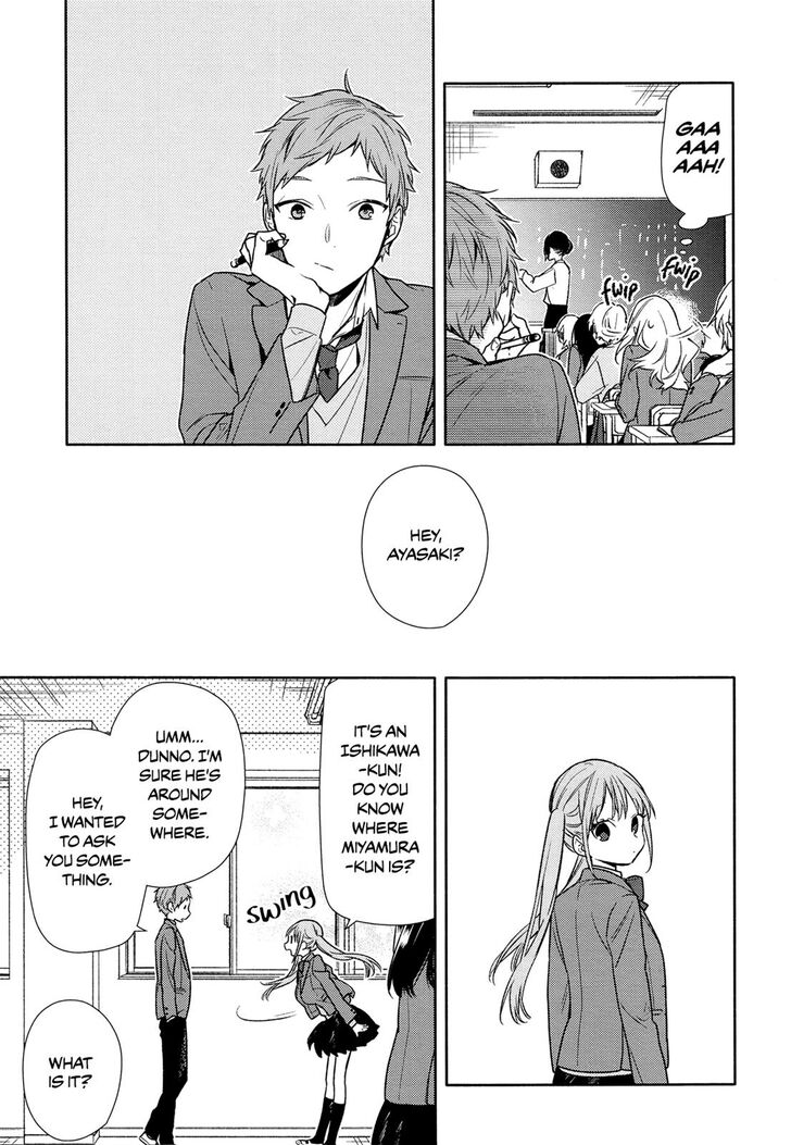 Horimiya, chapter 99