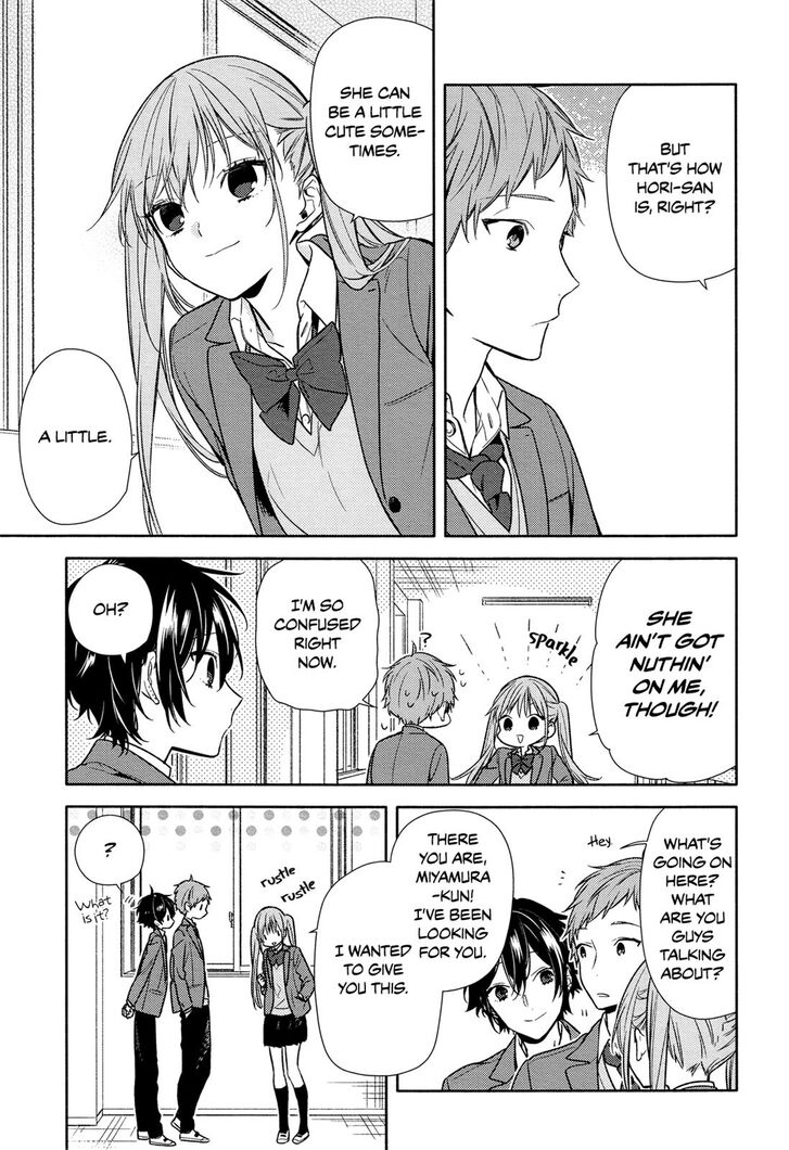 Horimiya, chapter 99