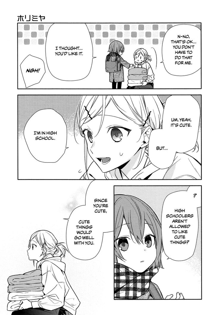 Horimiya, chapter 99