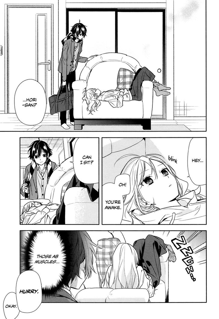 Horimiya, chapter 99