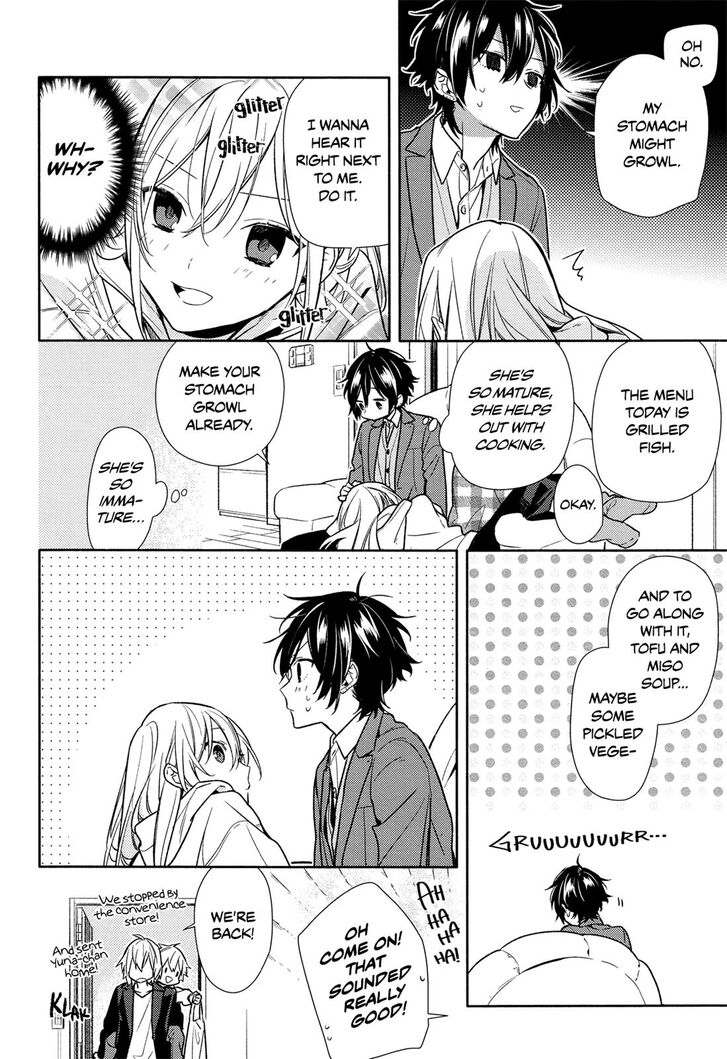 Horimiya, chapter 99