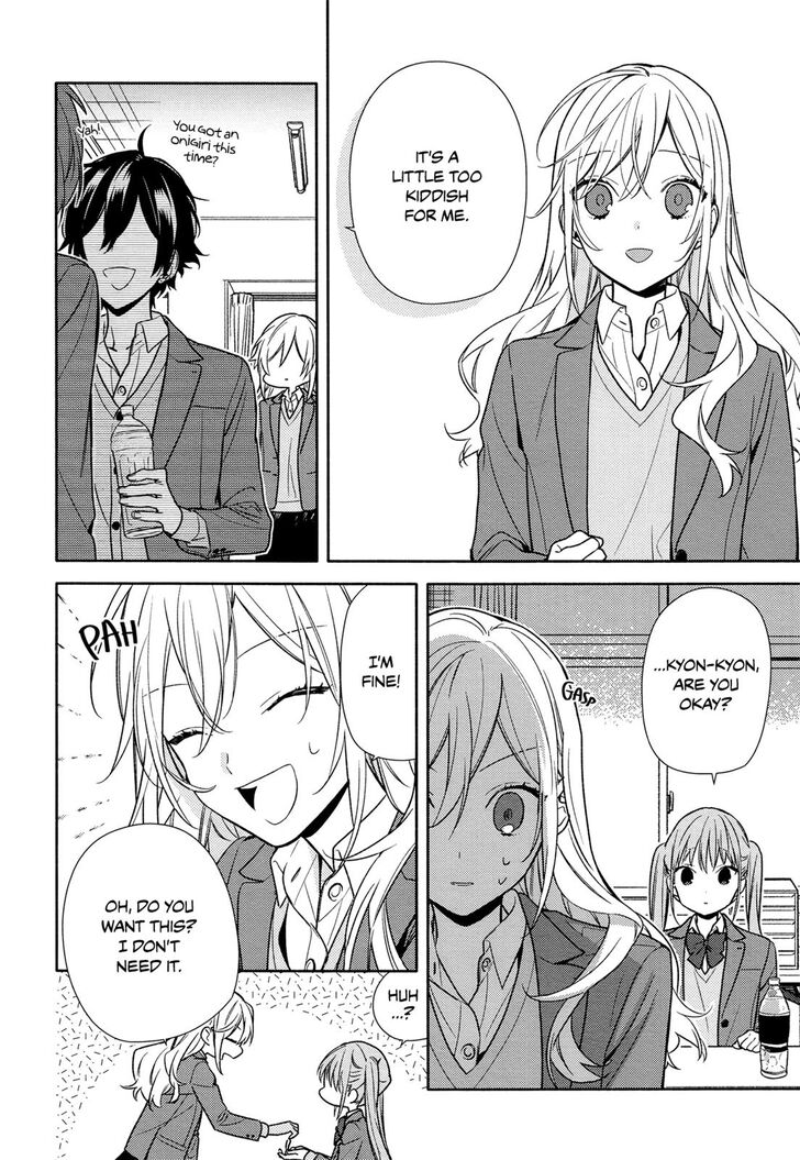 Horimiya, chapter 99