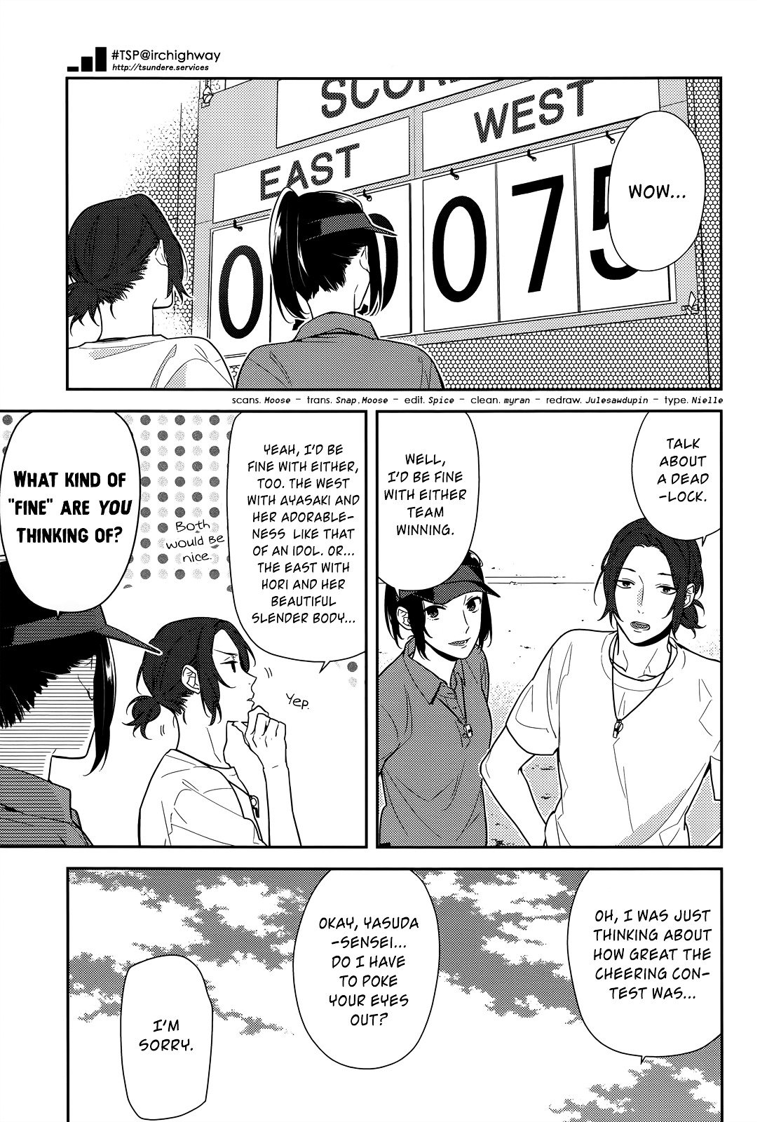 Horimiya, chapter 53