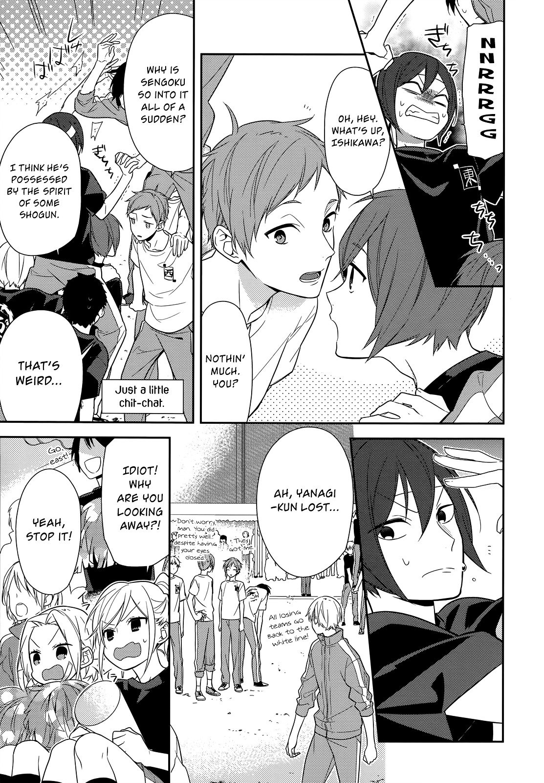 Horimiya, chapter 53