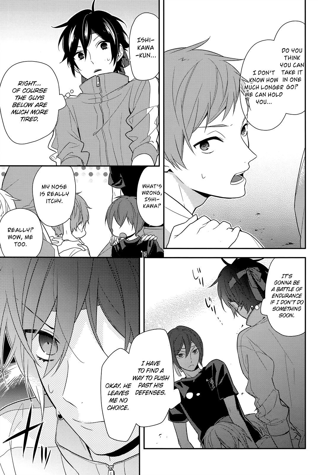 Horimiya, chapter 53