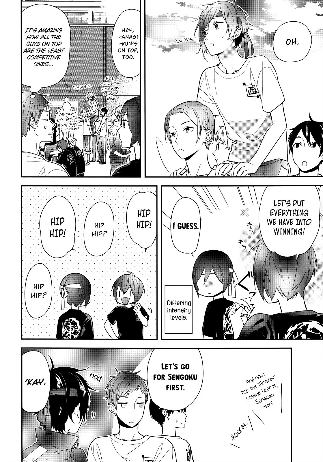 Horimiya, chapter 53