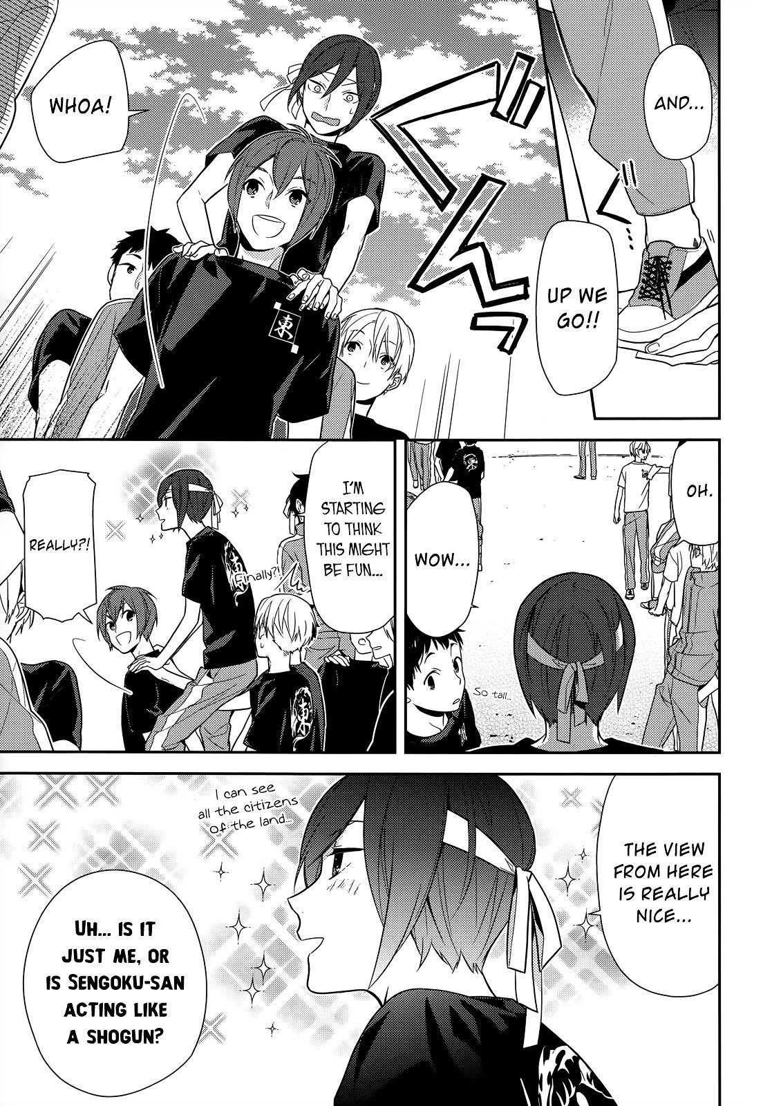 Horimiya, chapter 53