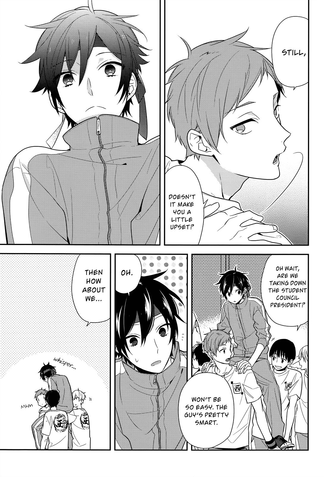 Horimiya, chapter 53