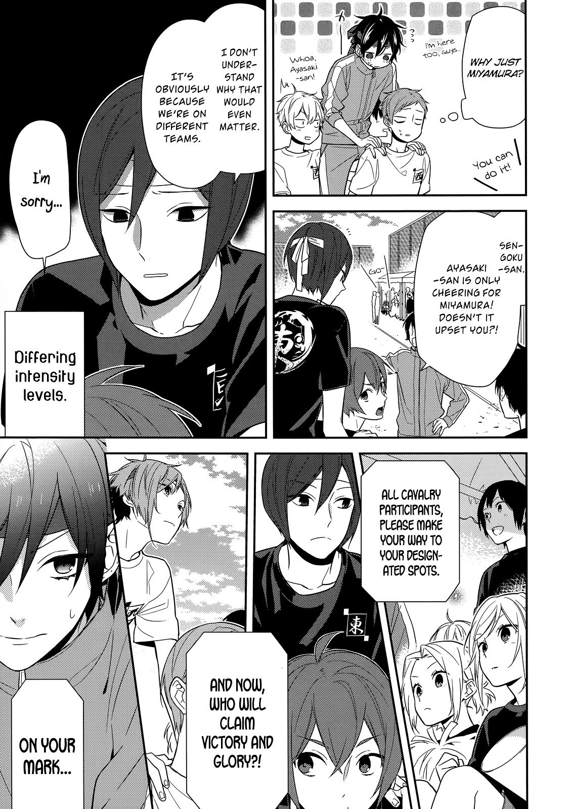 Horimiya, chapter 53