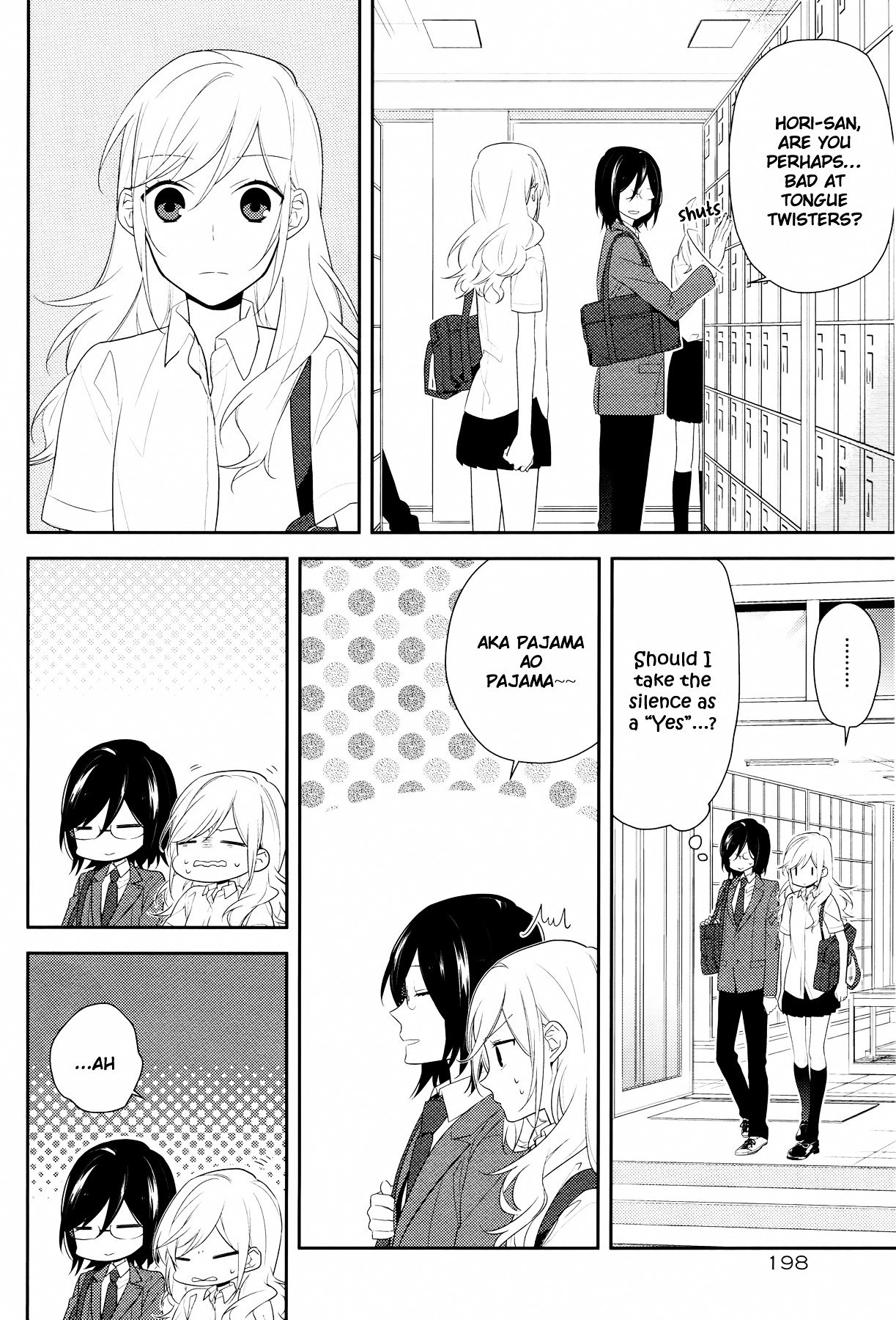 Horimiya, chapter 25