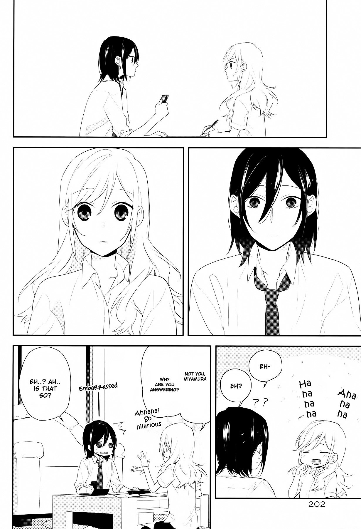 Horimiya, chapter 25