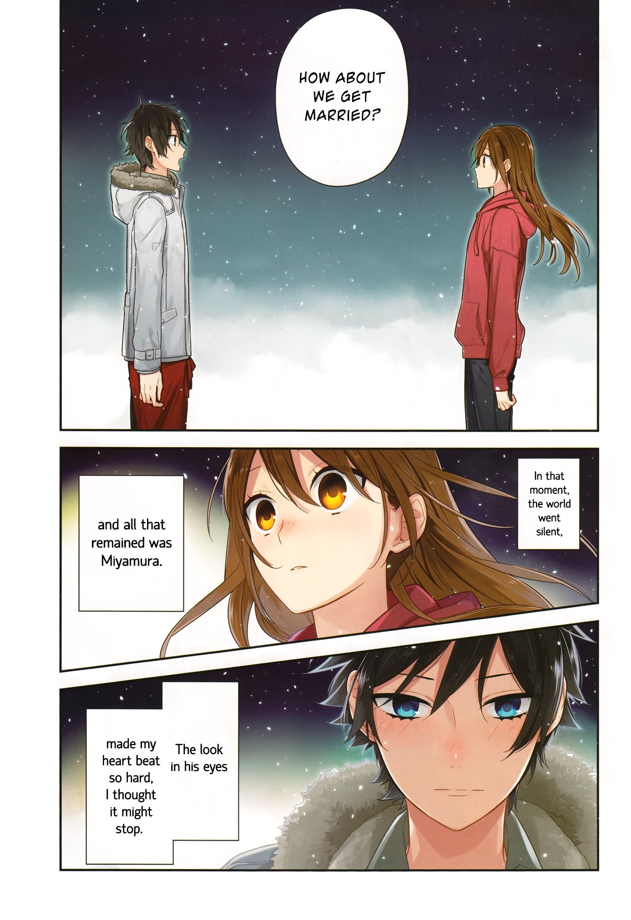 Horimiya, chapter 64